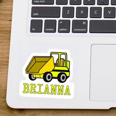 Front Tipper Sticker Brianna Gift package Image