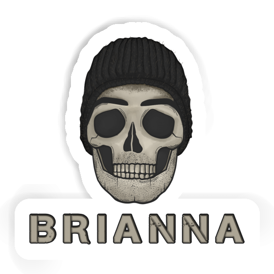 Sticker Brianna Skull Image