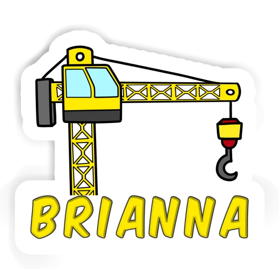 Brianna Autocollant Grue à tour Laptop Image