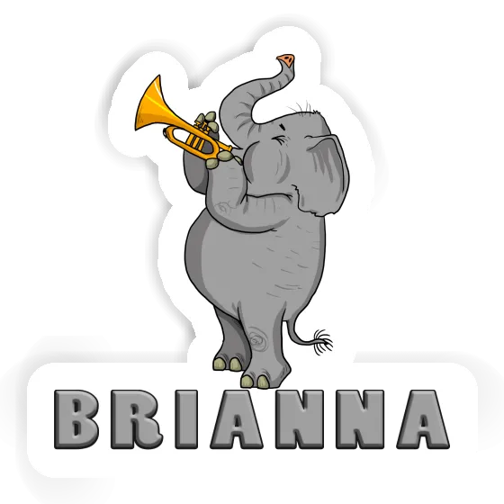 Elephant Sticker Brianna Notebook Image