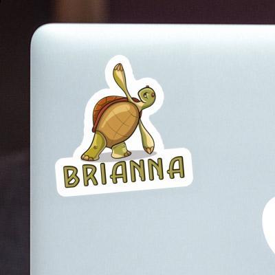 Autocollant Brianna Tortue Laptop Image