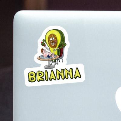 Aufkleber Avocado Brianna Laptop Image