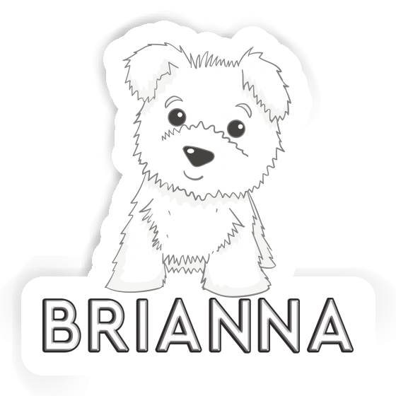 Brianna Sticker Westernhund Notebook Image