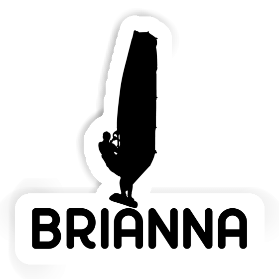 Brianna Sticker Windsurfer Laptop Image