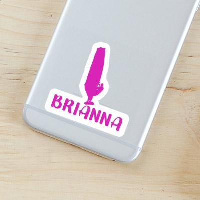 Windsurfer Sticker Brianna Laptop Image