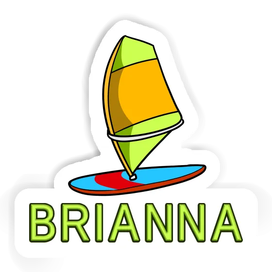 Brianna Sticker Windsurf Board Notebook Image