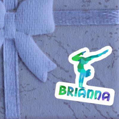 Sticker Yoga-Frau Brianna Gift package Image