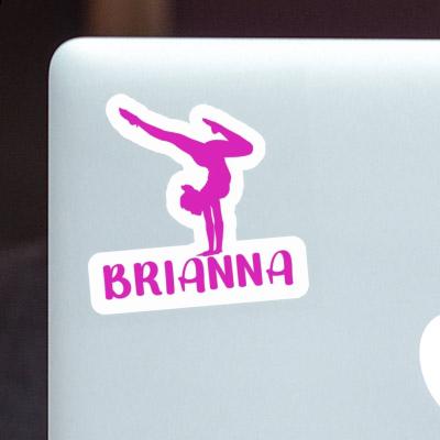 Yoga Woman Sticker Brianna Notebook Image