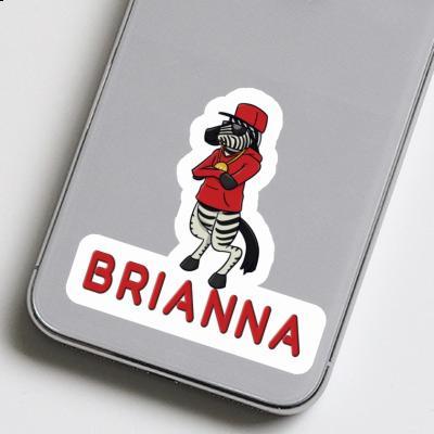 Zebra Sticker Brianna Gift package Image