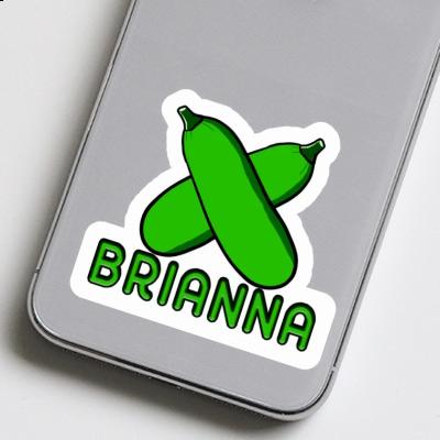 Courgette Autocollant Brianna Laptop Image