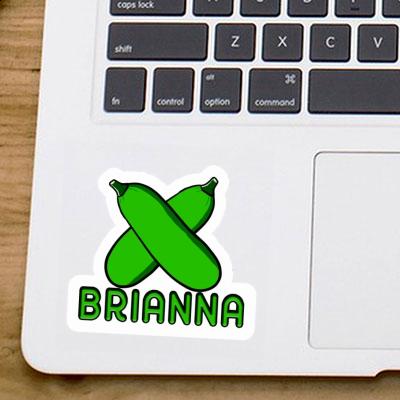 Zucchini Sticker Brianna Notebook Image