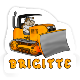 Aufkleber Brigitte Bulldozer Image