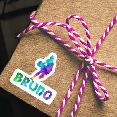 Aufkleber Bruno Basketballspieler Gift package Image