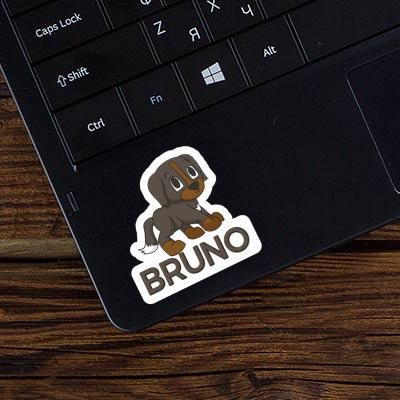 Sticker Mountain Dog Bruno Laptop Image