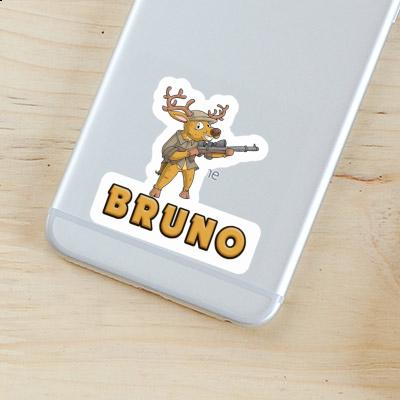 Jäger Aufkleber Bruno Notebook Image