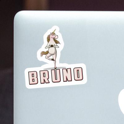 Aufkleber Bruno Einhorn Notebook Aufkleber Bruno Einhorn Gift package Image