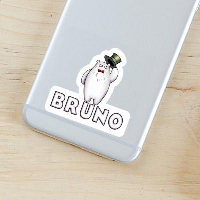 Sticker Icebear Bruno Gift package Image