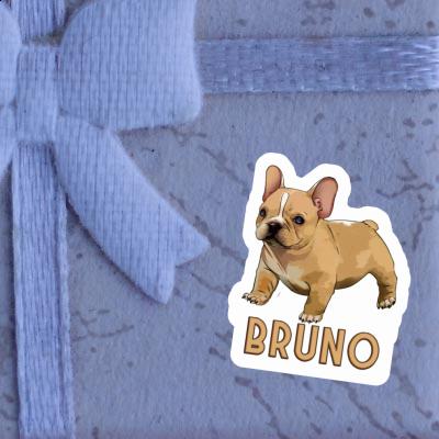 Bruno Sticker French Bulldog Notebook Bruno Sticker French Bulldog Gift package Image