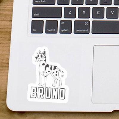 Sticker Bruno Dogge Notebook Image