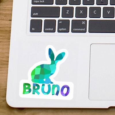Bruno Aufkleber Kaninchen Laptop Image