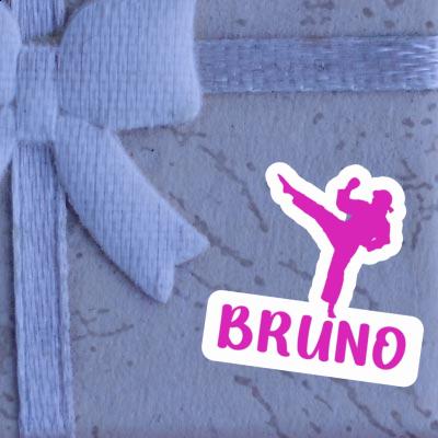 Bruno Sticker Karateka Image