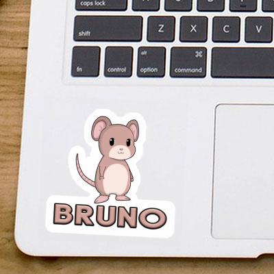 Aufkleber Mäuschen Bruno Gift package Image