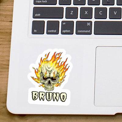 Sticker Bruno Totenkopf Notebook Image