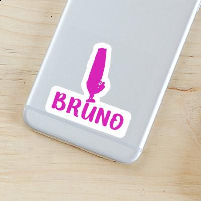 Sticker Windsurfer Bruno Laptop Image
