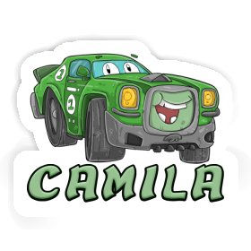 Camila Sticker Race car Image