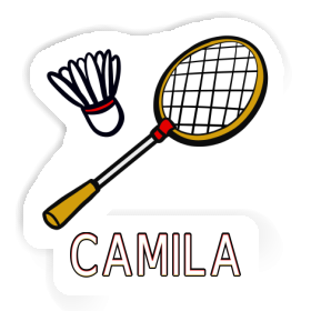 Camila Sticker Badminton Racket Image