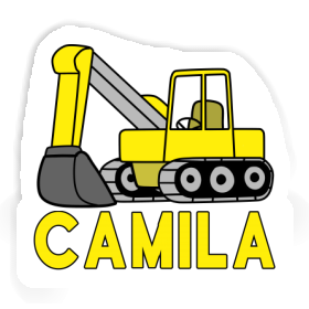 Sticker Camila Excavator Image