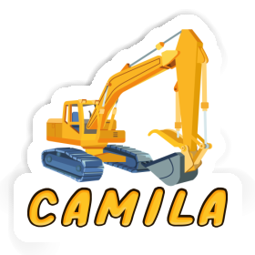 Excavator Sticker Camila Image