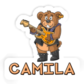 Sticker Camila Guitarist Image