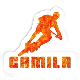 Sticker Biker Camila Image