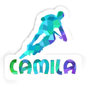 Camila Sticker Biker Image