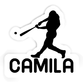 Sticker Baseball Player Camila Image