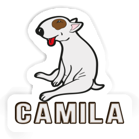 Camila Sticker Bull Terrier Image