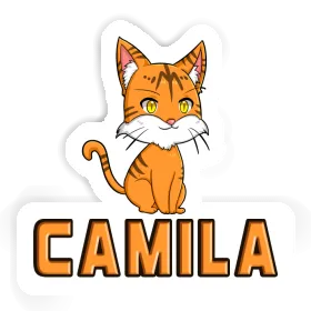 Aufkleber Katze Camila Image