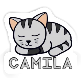 Katze Aufkleber Camila Image