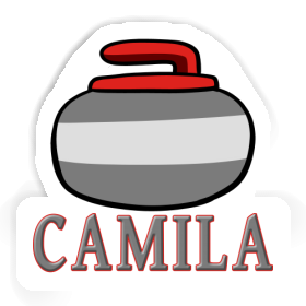 Sticker Camila Curling Stone Image