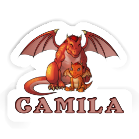 Autocollant Camila Dragon Image