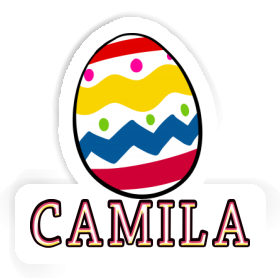 Camila Aufkleber Osterei Image