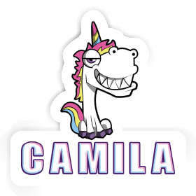 Sticker Grinse-Einhorn Camila Image