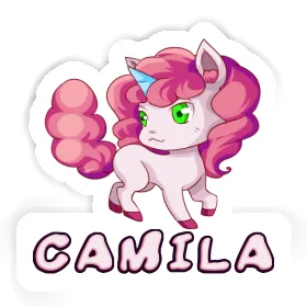 Unicorn Sticker Camila Image