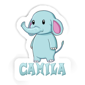 Camila Sticker Elephant Image