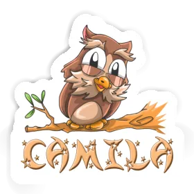 Camila Sticker Owl Image