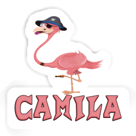 Camila Aufkleber Flamingo Image