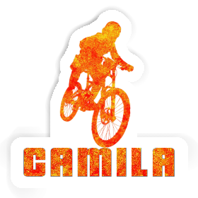 Autocollant Camila Freeride Biker Image