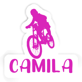 Sticker Freeride Biker Camila Image