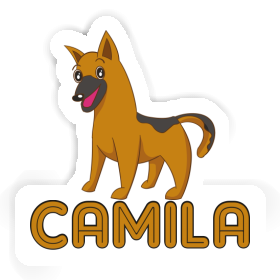 Sheperd Dog Sticker Camila Image